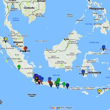 Peta Lokasi (Google Map) Program Kuliah Khusus Nomor